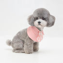 Pet Shawl Scarf Saliva Towel Dog Clothes Accessories, Size:S(Pink)