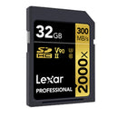 Lexar SD-2000x High Speed SD Card SLR Camera Memory Card, Capacity:32GB