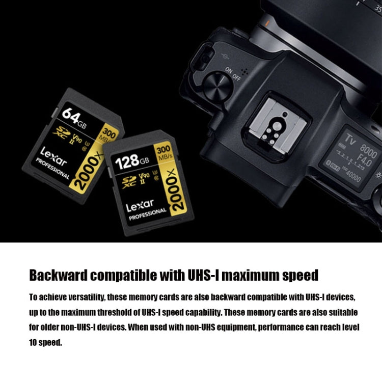 Lexar SD-2000x High Speed SD Card SLR Camera Memory Card, Capacity:32GB