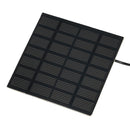Garden Rockery Decoration Solar Fountain DC Water Pump Suspension Sprinkler(Black)