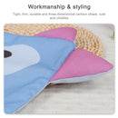 Child Animal Rectangular Cushion Cotton Pillow(Orange Fox)