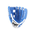 PVC Outdoor Motion Baseball Leather Baseball Pitcher Softball Gloves, Size:10.5 inch(Blue)