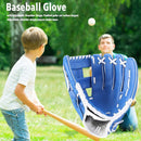 PVC Outdoor Motion Baseball Leather Baseball Pitcher Softball Gloves, Size:10.5 inch(Blue)