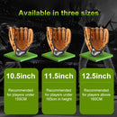PVC Outdoor Motion Baseball Leather Baseball Pitcher Softball Gloves, Size:10.5 inch(Brown)