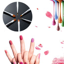 Nail Brush Color Painting Flower Carving Pen Pull Pen Light Therapy Gel Pen Flat Head Pen Nail Pen(White)