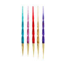 5 Piece/set Acrylic Phototherapy Nail Painting Flower Carved Crystal Pen Nail Pen