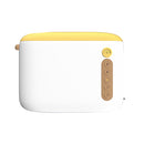 YG200 Portable LED Pocket Mini Projector AV SD HDMI Video Movie Game Home Theater Video Projector, US Plug(Yellow and White)