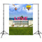 1.5m x 2.1m Simulation 3D Beach Seascape Coconut Tree Photo Photography Background Cloth(3262)