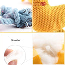 Dog Pet Cotton Rope Plush Sound Toy(Blue)