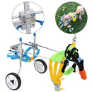 Pet Wheelchair Disabled Dog Old Dog Cat Assisted Walk Car Hind Leg Exercise Car For Dog/Cat Care, Size:XSLW