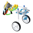 Pet Wheelchair Disabled Dog Old Dog Cat Assisted Walk Car Hind Leg Exercise Car For Dog/Cat Care, Size:S