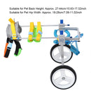 Pet Wheelchair Disabled Dog Old Dog Cat Assisted Walk Car Hind Leg Exercise Car For Dog/Cat Care, Size:S