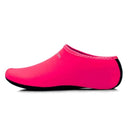 Yoogan 2 Pairs Unisex Outdoor Non-Slip Beach Socks for Swimming Diving Snorkeling, Shoe Size:Lï¼ˆ37-38ï¼‰(Rose Red)