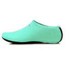 Yoogan 2 Pairs Unisex Outdoor Non-Slip Beach Socks for Swimming Diving Snorkeling, Shoe Size:XLï¼ˆ39-41ï¼‰(Lake Blue)