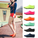 Yoogan 2 Pairs Unisex Outdoor Non-Slip Beach Socks for Swimming Diving Snorkeling, Shoe Size:XLï¼ˆ39-41ï¼‰(Fluorescent Green)