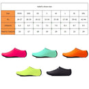 Yoogan 2 Pairs Unisex Outdoor Non-Slip Beach Socks for Swimming Diving Snorkeling, Shoe Size:XLï¼ˆ39-41ï¼‰(Fluorescent Green)