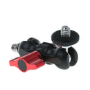 SLR Camera Magic Arm Bracket Hot Shoe Ball Head Double Ball Gimbal Hand Large Pea Clip Monitors Bracket