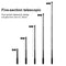 1.5m Microphone Telescopic Pole Movie Shooting Live Recording Interview Boom