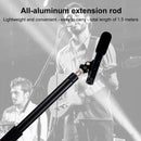 1.5m Microphone Telescopic Pole Movie Shooting Live Recording Interview Boom