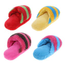 Pet Toys Slippers Puppy Dog Sound Chew Play Toys for Dog Cats Funny Dog Products Rose Red