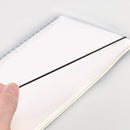 Hard Cover Dot Notebook Bandage Weekly Planner Agenda Diary School Supplies Journals Sketchbook, Size:A6(10.8x14.8CM)(Stripe)
