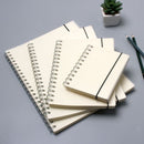 Hard Cover Dot Notebook Bandage Weekly Planner Agenda Diary School Supplies Journals Sketchbook, Size:A6(10.8x14.8CM)(Stripe)