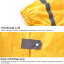Kids Cartoon Animal Waterproof Jumpsuit Raincoat Boys Girls Children Rainwear Hooded Raincoat Suit, Size:S(Yellow)