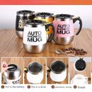 2 PCS Automatic Mixing Cup Coffee Cup Portable Household Mixer(Black)