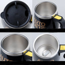 2 PCS Automatic Mixing Cup Coffee Cup Portable Household Mixer(Pink)