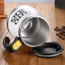 2 PCS Automatic Mixing Cup Coffee Cup Portable Household Mixer(Pink)