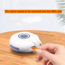 130dB GPS Intelligent Anti-wolf Personal Security Alarm without SIM Card,English Packaging(White)