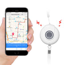 130dB GPS Intelligent Anti-wolf Personal Security Alarm without SIM Card,English Packaging(White)