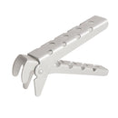 Outdoor Picnic Barbecue Aluminum Alloy Anti-scalding Pot Tongs(With Hole)