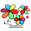 3 PCS Outdoor Children Rainbow Insect Pinwheel Camping Garden Decoration