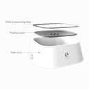 Pet Drinking Water Bowl Floating Not Wet Mouth Bowl Cat Dog Drinking Water Artifact(Grey )