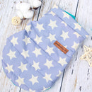 Autumn and Winter Two-piece Dog Cat Vest Sweater Suit Pet Two Feet, Size: XS(Blue Vest )