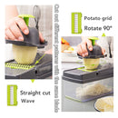 Vegetable Cutter Kitchen Slicer Fruit Cutter Potato Peeler Carrot Cheese Grater Vegetable Slicer