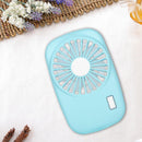 Portable Hand Held USB Rechargeable Mini Fan(White)