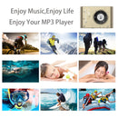 C26 IPX8 Waterproof Swimming Diving Sports MP3 Music Player with Clip & Earphone, Support FM, Memory:8GB(Black)