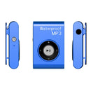 C26 IPX8 Waterproof Swimming Diving Sports MP3 Music Player with Clip & Earphone, Support FM, Memory:8GB(Blue)