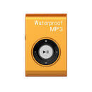 C26 IPX8 Waterproof Swimming Diving Sports MP3 Music Player with Clip & Earphone, Support FM, Memory:8GB(Orange)