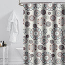 Bohemian Mandala Shower Curtains Bathroom Geometric Waterproof Bath Curtain, Size:220x200cm
