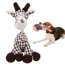 B11310 Dog Bite-resistant Molar Training Interactive Pet Sounding Toy(Beige)