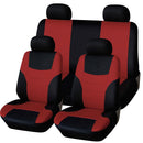 Universal Car Seat Cover Personality Stitching Automotive Chairs Protective Sleeve Cloth Automobile Seats Covers(Green)