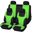 Universal Car Seat Cover Personality Stitching Automotive Chairs Protective Sleeve Cloth Automobile Seats Covers(Blue)