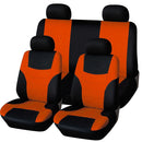 Universal Car Seat Cover Personality Stitching Automotive Chairs Protective Sleeve Cloth Automobile Seats Covers(Blue)