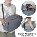 CADeN D15 Messenger Single Shoulder Multifunction Open Cover Photography Backpack Outdoor Leisure SLR Camera Backpack