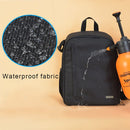 CADeN Shoulder Digital Camera Bag Outdoor Nylon Photography Backpack(Black (Big size))