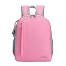 CADeN Shoulder Digital Camera Bag Outdoor Nylon Photography Backpack(Pink Small Bag)