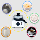 Chocolate Melting Machine With Adjustable Thermostat Melting Wax Machine, Size:29x22x19cm(White)